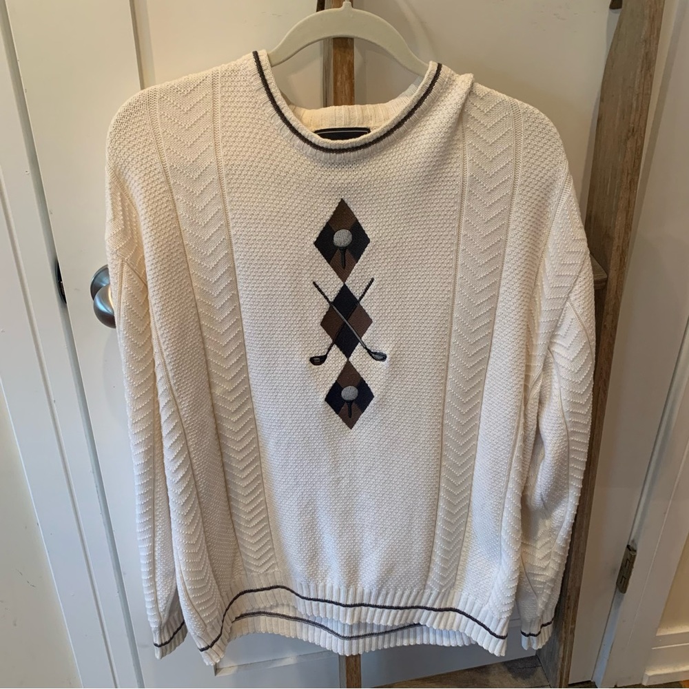 VTG Fairway Sport Golf Men’s Pullover Sweater